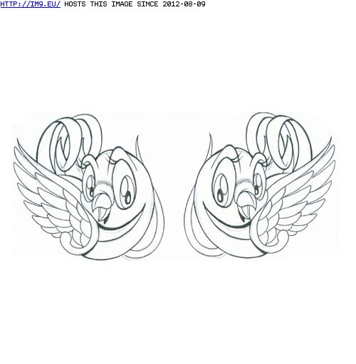 Tattoo Design: two_birds4 (in Birds Tattoos)