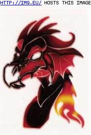 Tattoo Design: VD-dragon-head-close (in Dragon Tattoos)