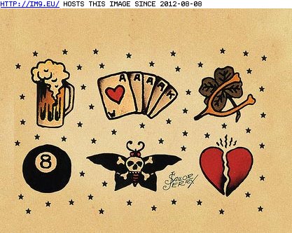 Tattoo Design: vices (in Tattoo Flash)