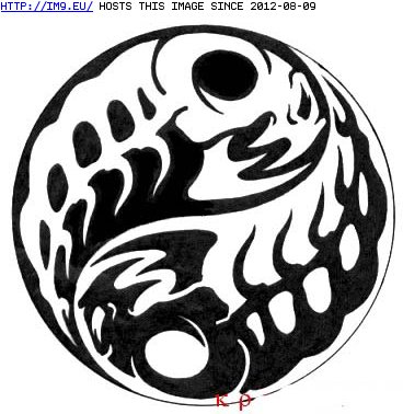 Tattoo Design: ying_yang (in Celtic Tattoos)