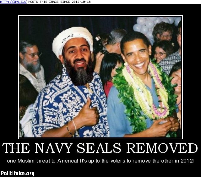 The Navy Seals Removed Obama Islam Muslim Jihad (in Obamarama)