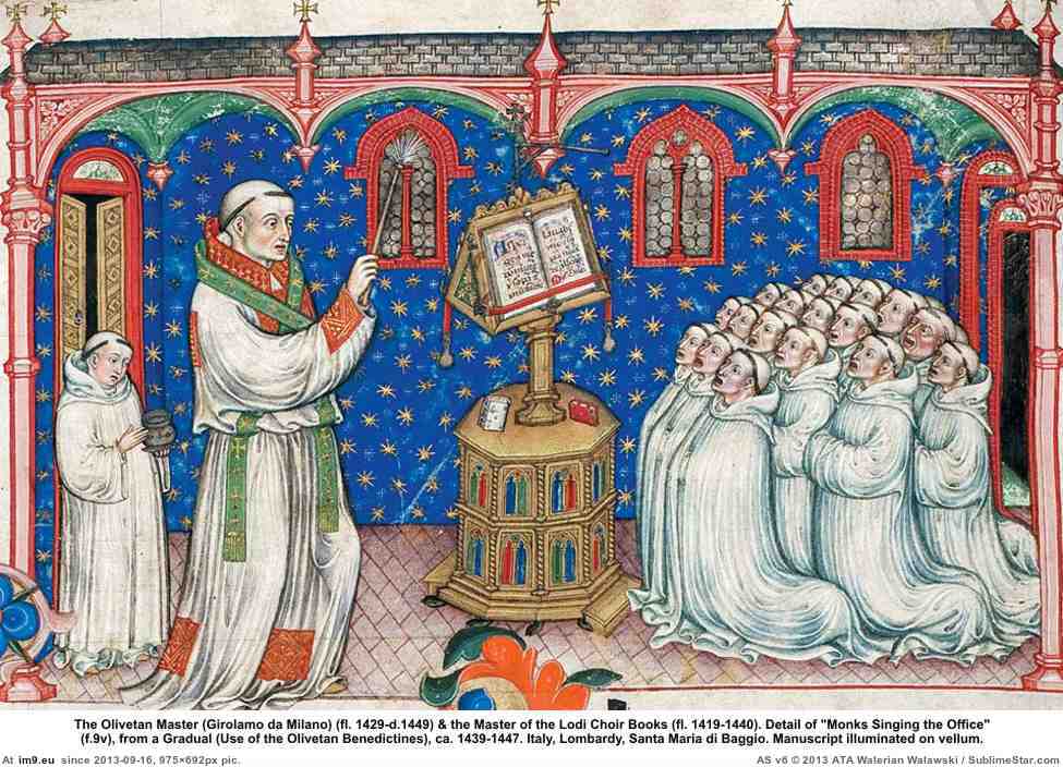 The_Olivetan_Master_Monks_Singin_the_Office (in Medieval)