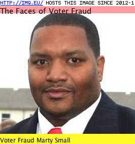 Voter Fraud Marty Small (in Voter Fraud Faces)