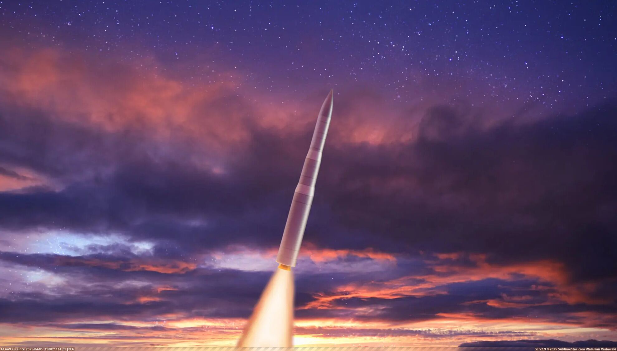 #Wallpaper #Wide #Space #Sky #Twilight #Rocket #Sentinel #Missile #Clouds #Stars #Flight #Angle Wallpaper - Rocket Flight, Sentinel Missile, Twilight Angle Pic. (Image of album ))