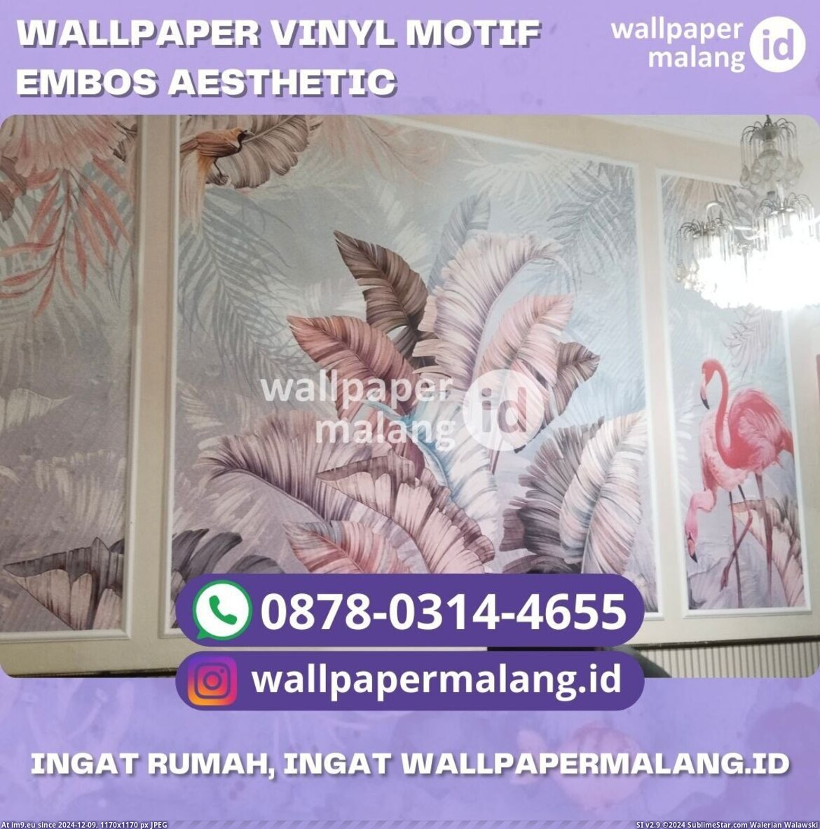 #Wallpaper #Vinyl #Embos #Motif #Aesthetic WALLPAPER VINYL MOTIF EMBOS AESTHETIC Pic. (Obraz z album Instant Upload))