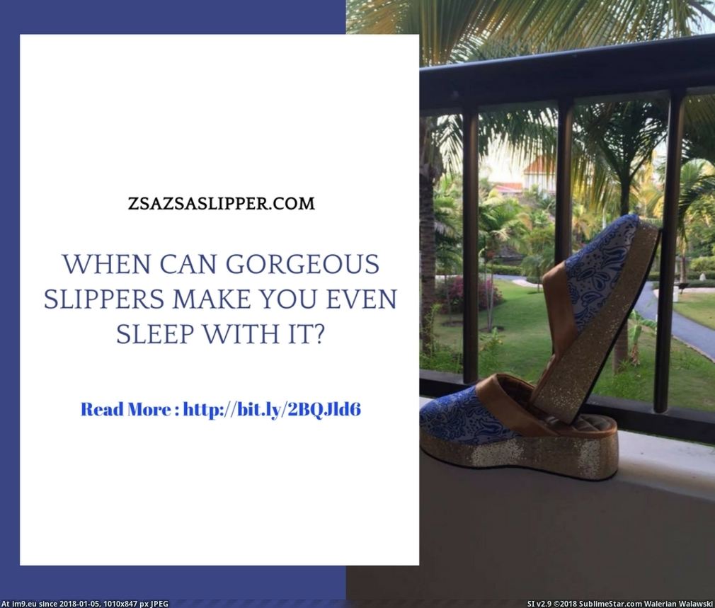 #Gorgeous #Slippers #Sleep When can gorgeous slippers make you even sleep with it Pic. (Bild von album Instant Upload))