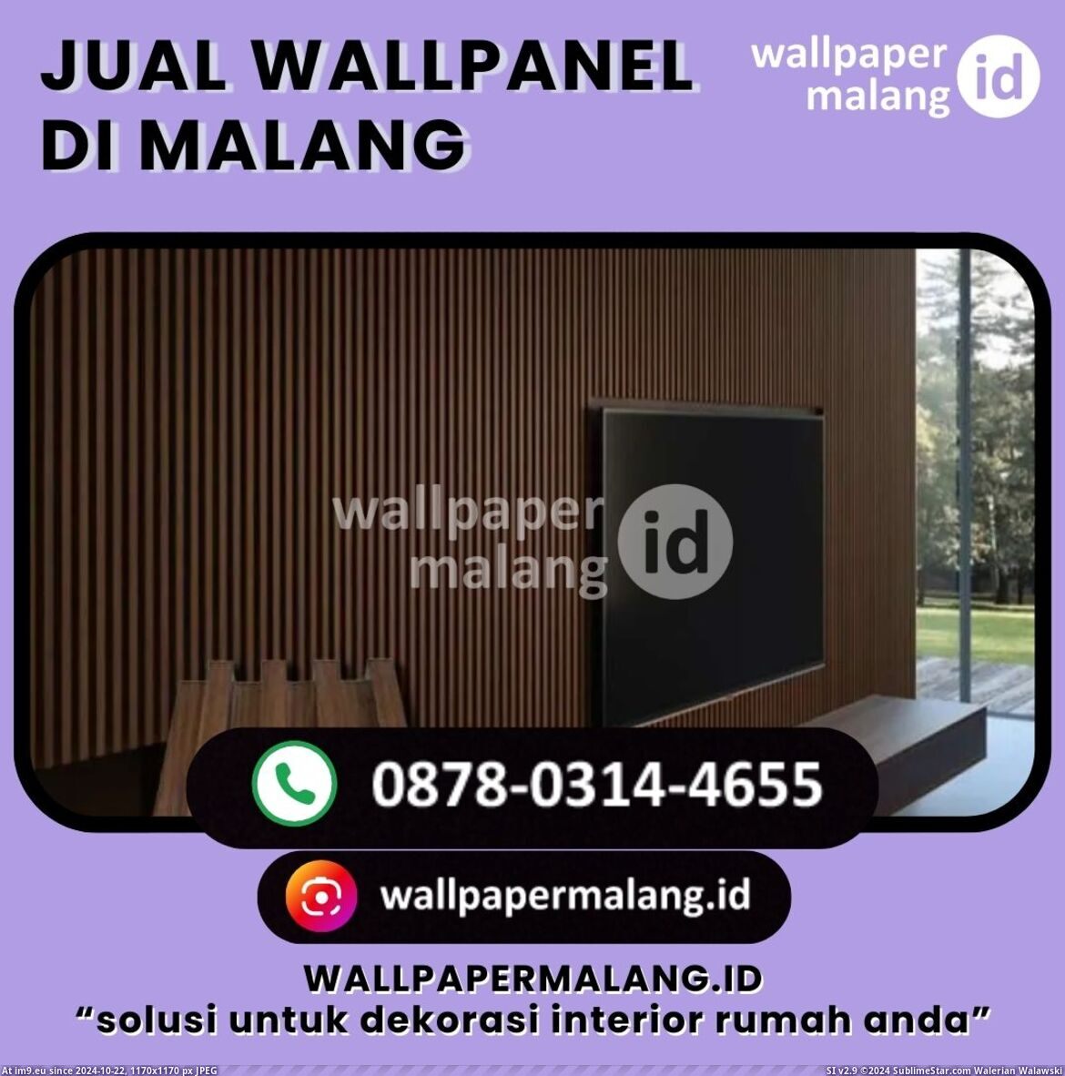 #Malang #Wpm #Jual WPM (JUAL WALLPANEL DI MALANG) Pic. (Obraz z album Instant Upload))