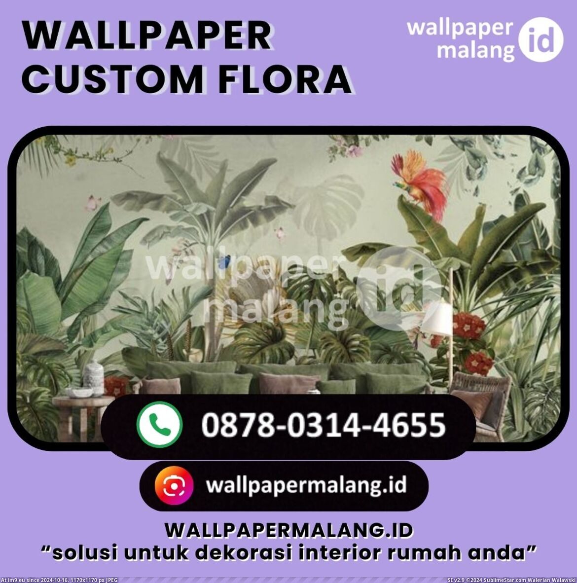 #Wallpaper #Wpm #Flora WPM (WALLPAPER CUSTOM FLORA) Pic. (Obraz z album Instant Upload))