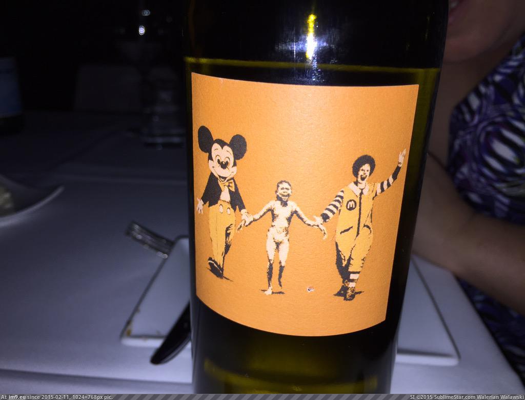 [Wtf] I was served this wine in a very nice restaurant in Tijuana (in My r/WTF favs)