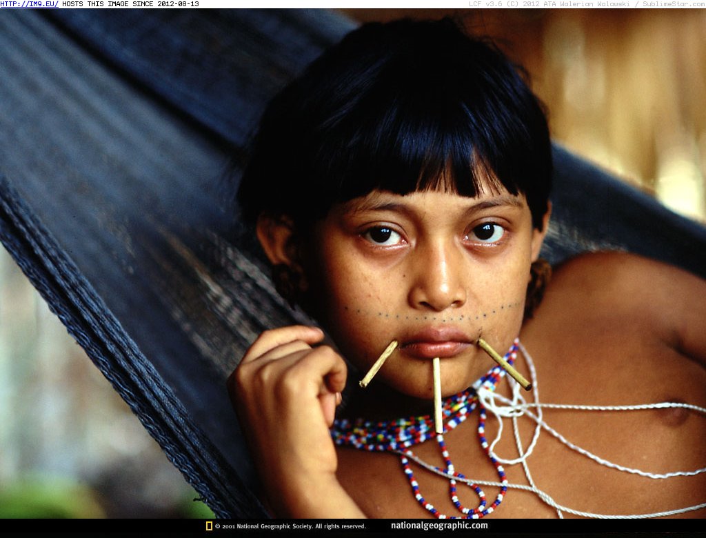 Yanomami Girl (in National Geographic Photo Of The Day 2001-2009)