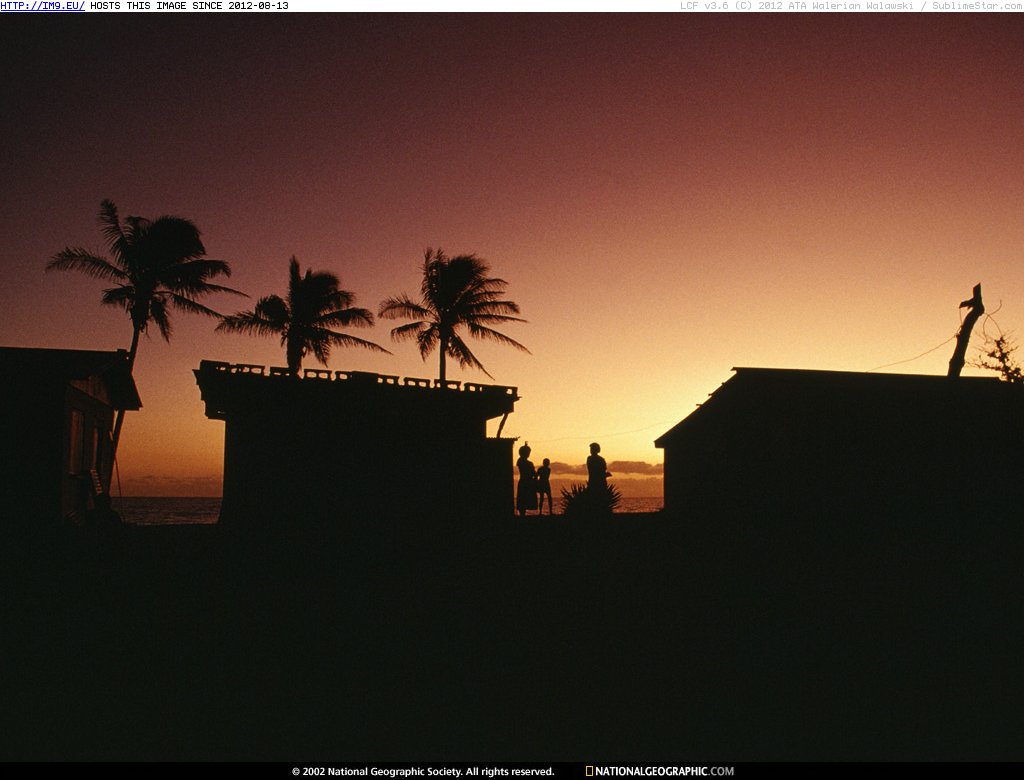 Yasawa Island Sunset (in National Geographic Photo Of The Day 2001-2009)