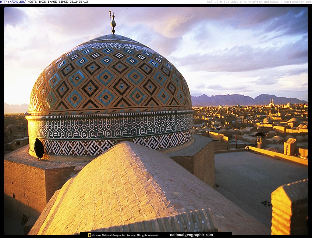Yazd Mosque (in National Geographic Photo Of The Day 2001-2009)